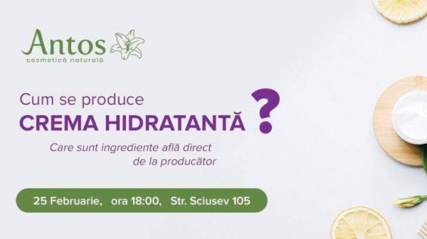 Cum se produce Crema Hidratantă ?