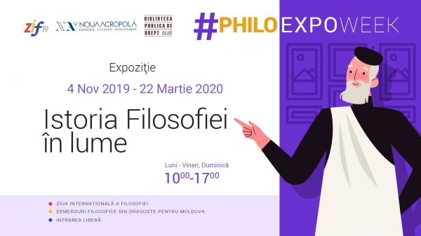 Expoziție "Istoria filosofiei în lume"