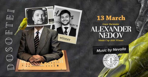 Guest Bartender Alexander Nedov