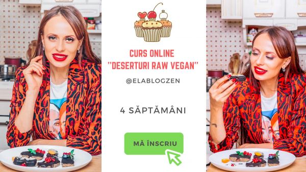 Curs Online Deserturi Raw Vegan cu Diana Chistol | #4
