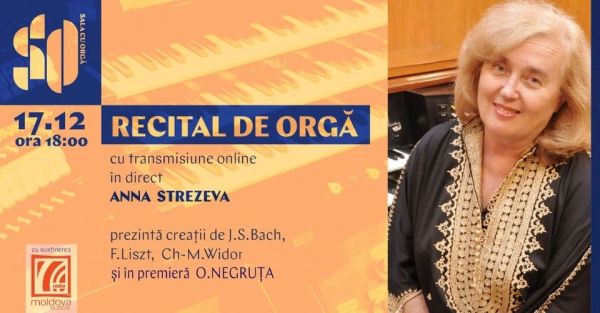 LIVE  - Organ recital with Anna Strezeva