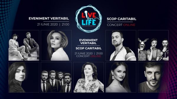 Live for Life - Eveniment veritabil, scop caritabil