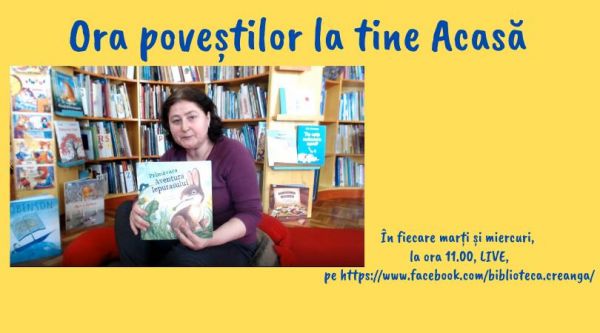 Ora poveștilor la tine Acasă (online)
