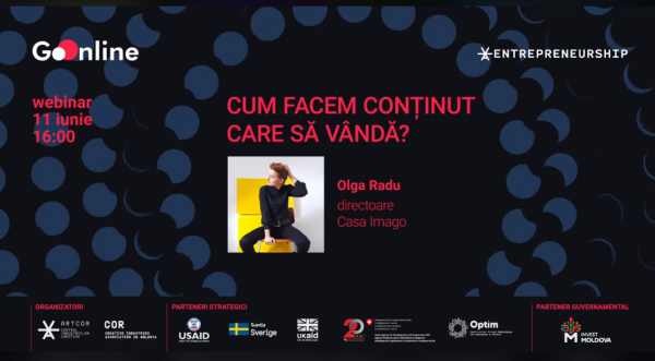 Workshop GoOnline #8 Cum facem conținut care să vândă?