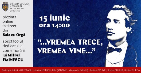 Spectacol dedicat zilei comemorarii lui Eminescu