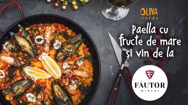 Terasa de vară și Paella cu fructe de mare