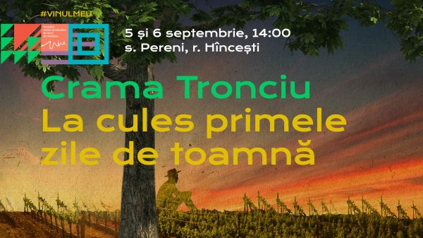 ”La Cules” primele zile de toamnă la Crama Tronciu