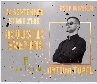 Acoustic Evening by Artiom Topal