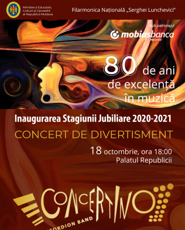 Concertino Accordion Band - Inaugurarea Stagiunii Jubiliare 2020-2021