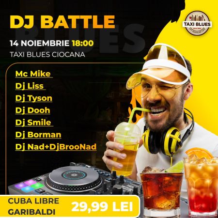 Dj Battle Taxi Blues Cafe