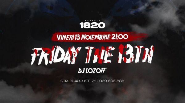 Friday the 13th at Pushkin 1820