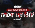 Friday the 13th at Pushkin 1820