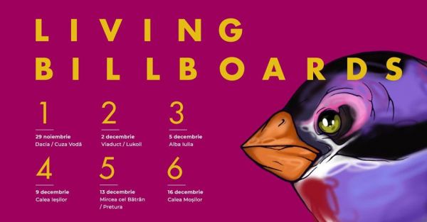 Living billboards powered by Animaliens Wines