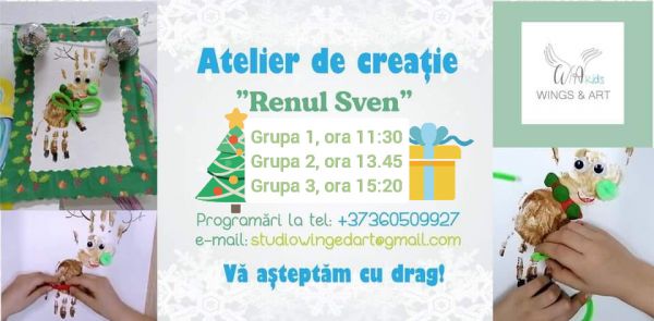 “Reindeer Sven” creative workshop