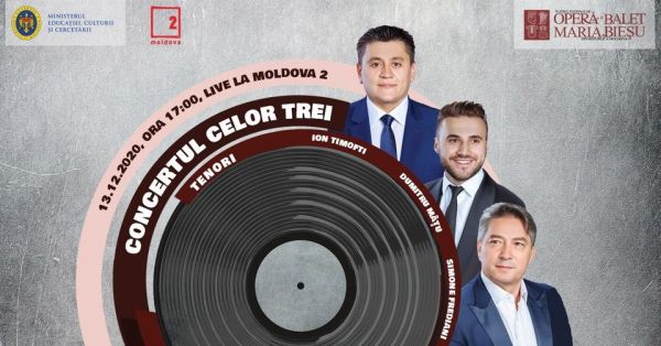 Concertul Celor Trei- live la Moldova 2