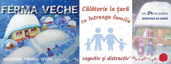 AVENTURA DE IARNĂ la FERMA VECHE
