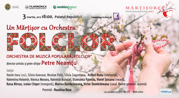 Un Mărțișor cu Orchestra FOLCLOR