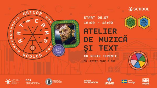 Teen Art Camp la Artcor / Muzică și Text cu Ronin Terente