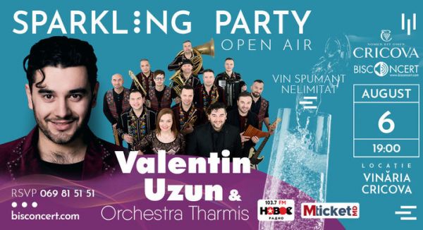 Valentin Uzun & Orchestra Tharmis la "Sparkling Party"