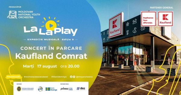 Concert în Parcare Kaufland Comrat