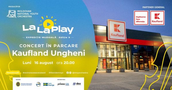 Concert în Parcare Kaufland Ungheni