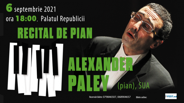 Recital de pian cu Alexandr Paley