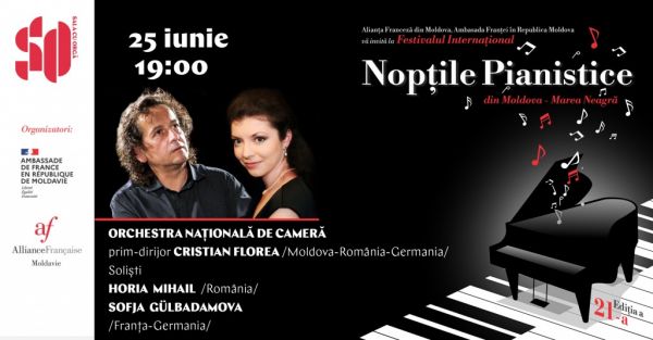 Festivalul Internațional Nopțile Pianistice din Moldova - Marea Neagră