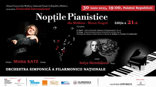 Festivalul Internațional Nopțile Pianistice din Moldova - Marea Neagră