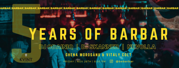 5 YEARS OF BARBAR!!!