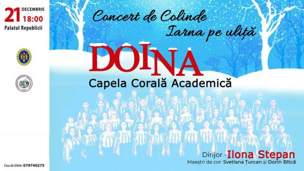 Concert de colinde -„Iarna pe ulită"