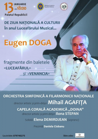 În anul Luceafărului Muzical… Eugen Doga