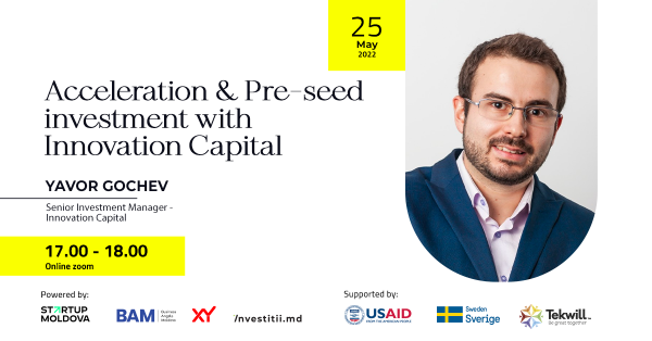 Acceleration & Pre-seed investment workshop with Innovation Capital