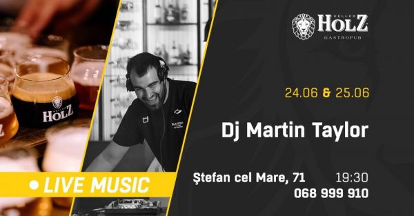 Live Music Dj Martin Taylor