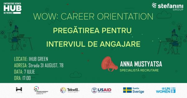 WOW: Career Orientation. Cum ne pregătim pentru interviul de angajare?