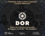 Proiecția video a picturii murale ,,Coloana Neamului”