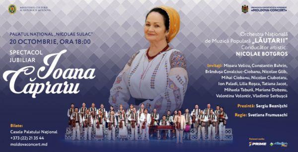 Spectacol jubiliar Ioana Capraru