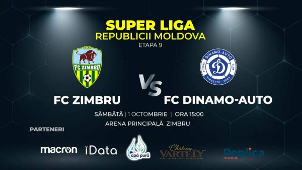 Zimbru - FC Dinamo-Auto, Super Liga Moldovei