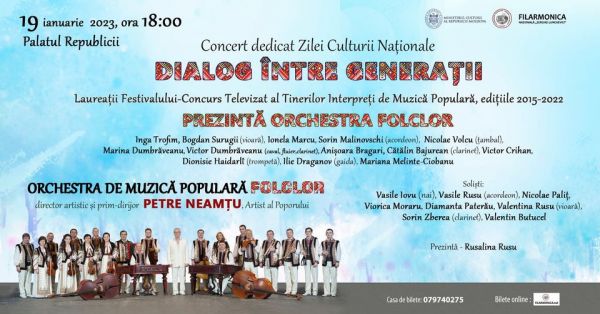 Dialog între generații - Concert dedicat Zilei Culturii Naționale