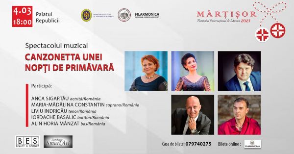 Spectacolul muzical - Canzonetta unei nopți de primăvară