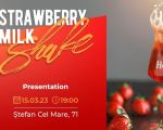 Strawberry Milkshake Presentation