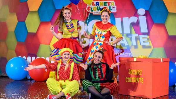 Cutia cu Jocuri Colorate - Spectacol Interactiv de Animatie pentru Copii