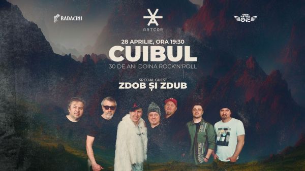 CUIBUL LIVE | 30 ani Doina Rock'n'Roll (+Zdob și Zdub)
