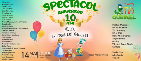 Anniversary show - Alice, in Gurinel's land