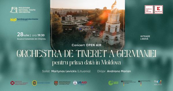 Orchestra de Tineret a Germaniei I Concert Open Air Chișinău