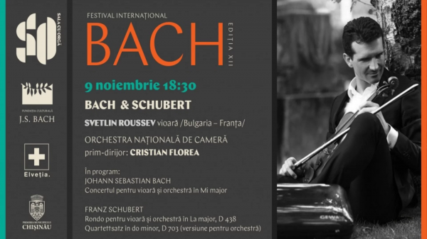 DESCHIDEREA FESTIVALULUI ”JOHANN SEBASTIAN BACH”, ediția XII