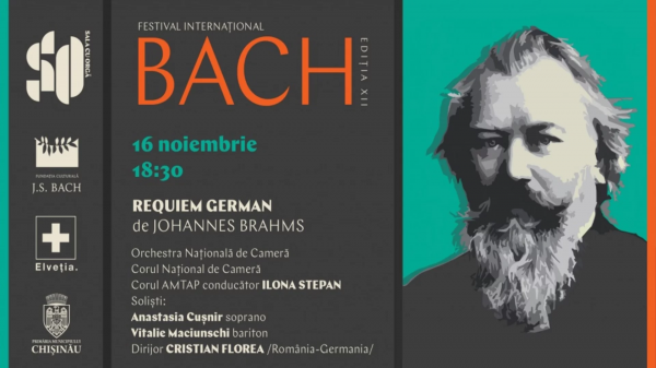 RECVIEMUL GERMAN - În cadrul Festivalului Internațional ”Johann Sebastian Bach”, ediția XII