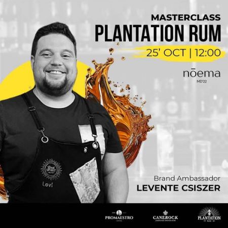 Plantation Rum  Brand Ambassador Levente Csiszer