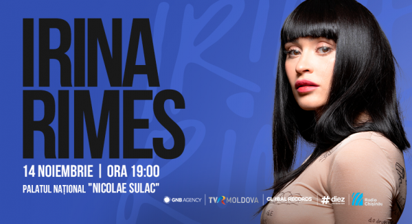 Irina Rimes la Chișinău