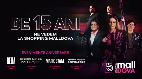 Shopping MallDova празднует свой юбилей