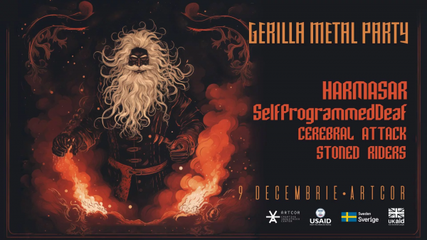 GERILLĂ METAL PARTY | HARMASAR // SPD // Cerebral Attack // Stoned Riders